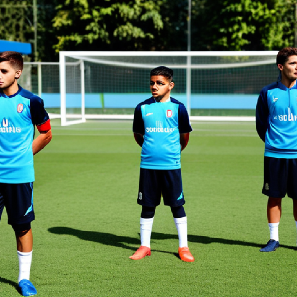 FC온라인 시즌 모드 공략 - Youth Academy Training**
"A bustling youth academy training ground in Turin, Italy. Young Italian p...