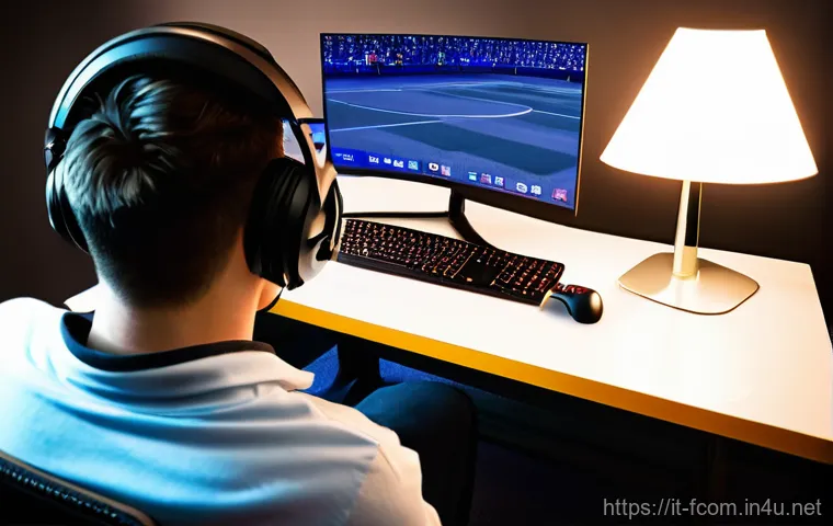 FC온라인 하루 1시간 고효율 플레이 - **Prompt 1: Strategic Session Planner**
"A realistic, high-detail photo of a young adult gamer (...