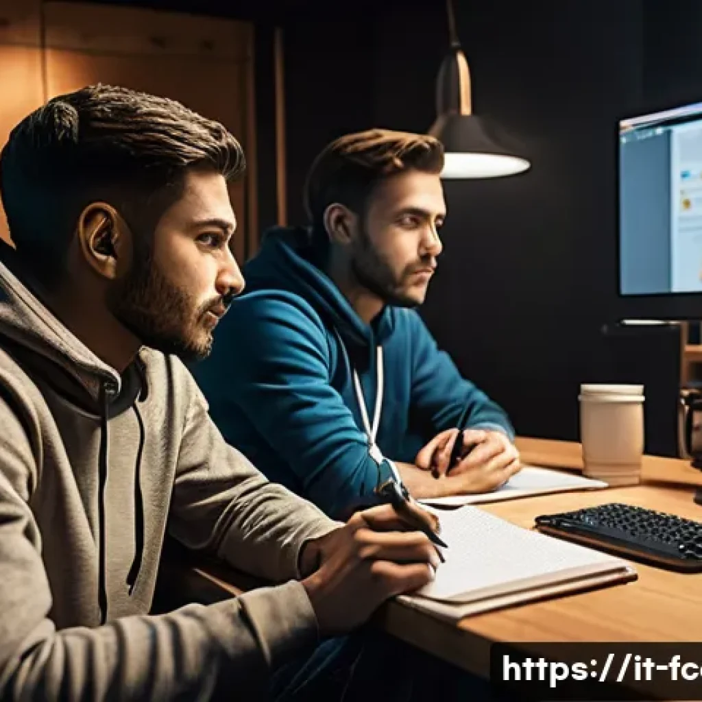 FC온라인 커뮤니티 참여 방법 - **Prompt 1: The Tactical Huddle - Forum Legends in Action**
    "A cozy, warmly lit study room where...